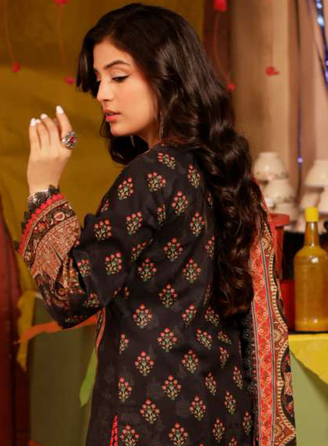Asim Jofa Limited Edition Printed Lawn 3 Piece Unstitched Suit AJ24LE AJEL-10 Asim Jofa Limited Edition Printed Lawn 3 Piece Unstitched Suit AJ24LE AJEL-10