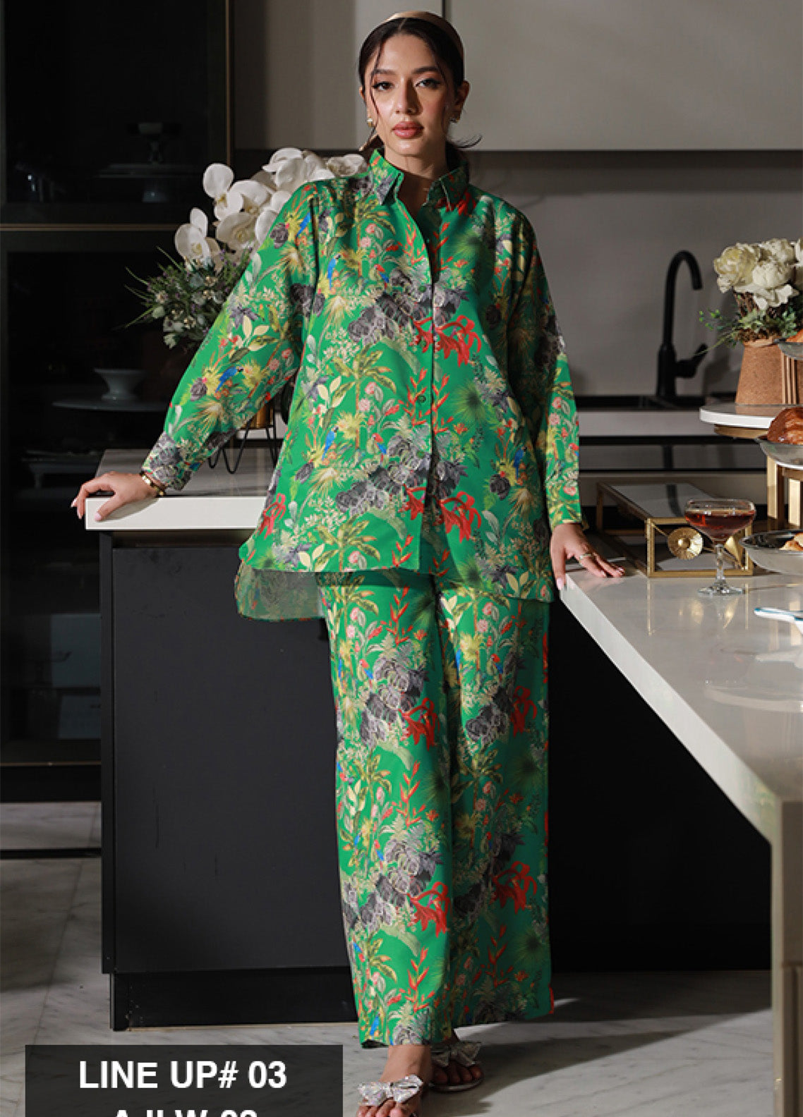 Asim Jofa Lounge Wear Cross Weave 2 Piece Stitched Suit AJ24LW AJLW-03 Asim Jofa Lounge Wear Cross Weave 2 Piece Stitched Suit AJ24LW AJLW-03