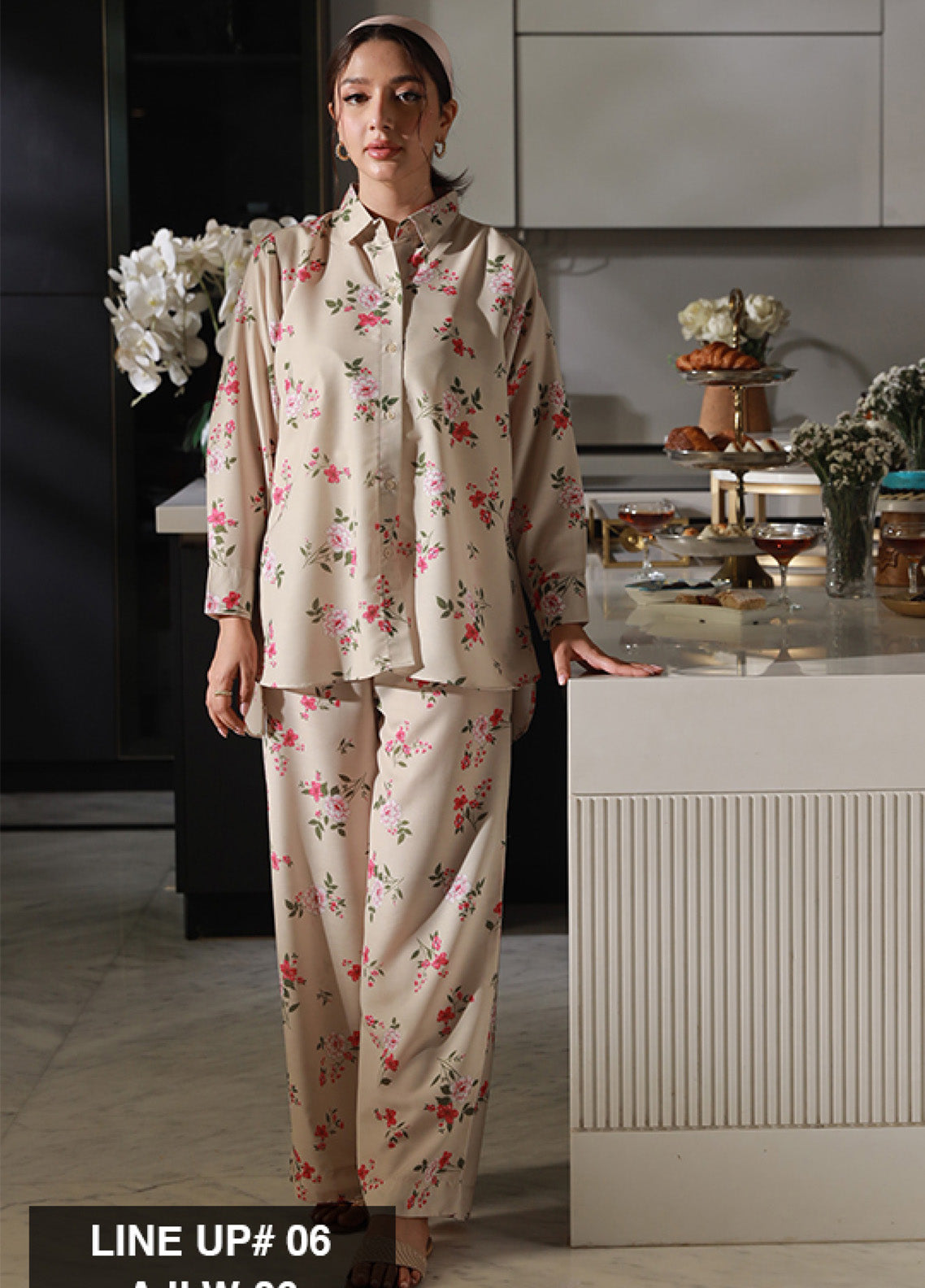 Asim Jofa Lounge Wear Cross Weave 2 Piece Stitched Suit AJ24LW AJLW-06 Asim Jofa Lounge Wear Cross Weave 2 Piece Stitched Suit AJ24LW AJLW-06