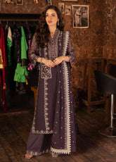 Asim Jofa Luxury Festive Embroidered Chiffon 3 Piece Unstitched Suit AJ25LFD3 AJLLF-05