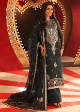 Asim Jofa Luxury Festive Embroidered Chiffon 3 Piece Unstitched Suit AJ25LFD3 AJLLF-08
