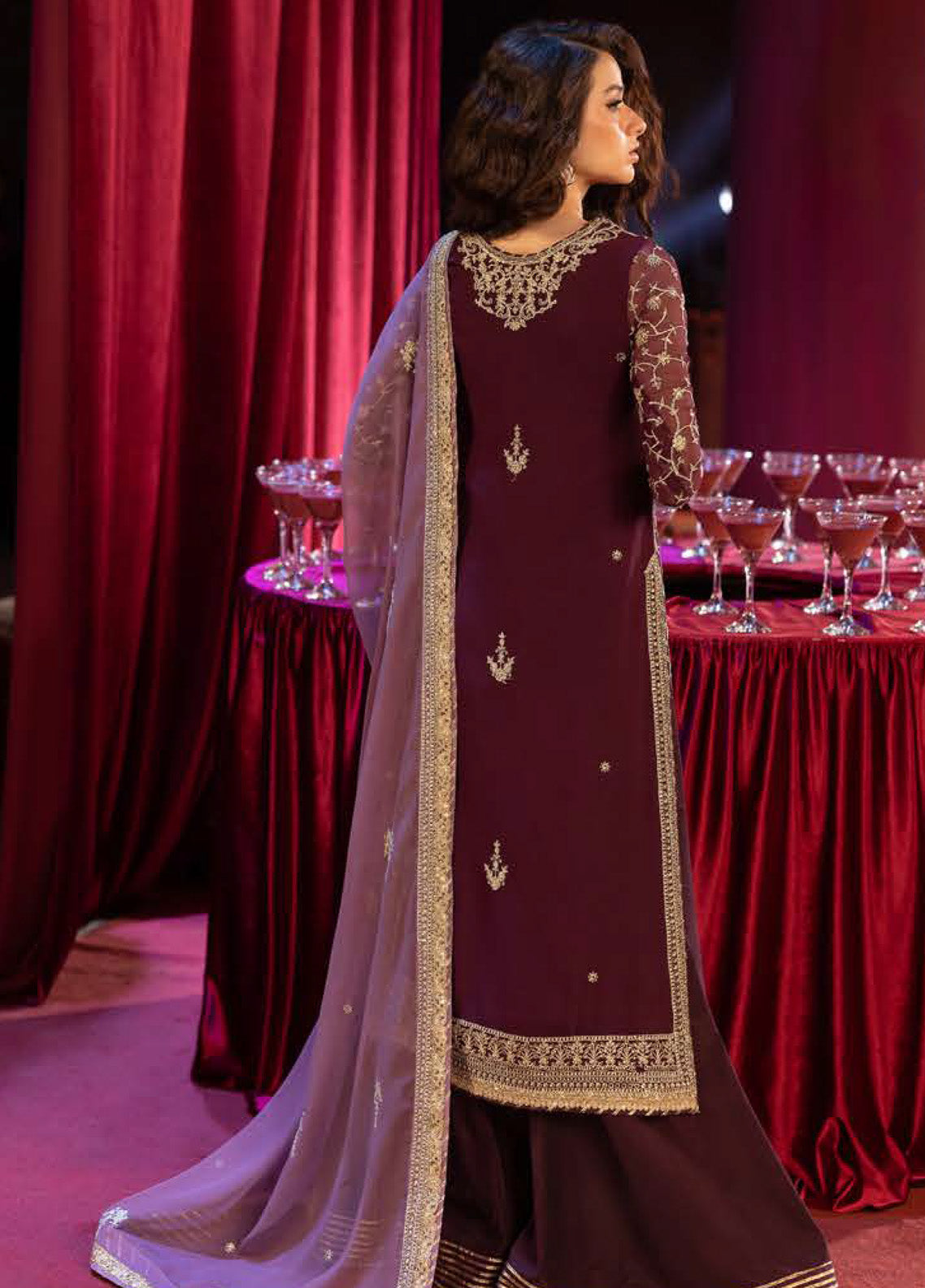 Asim Jofa Luxury Festive Embroidered Chiffon 3 Piece Unstitched Suit AJ25LFD3 AJLLF-11 Asim Jofa Luxury Festive Embroidered Chiffon 3 Piece Unstitched Suit AJ25LFD3 AJLLF-11