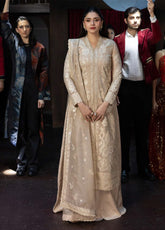 Asim Jofa Luxury Festive Embroidered Net 3 Piece Unstitched Suit AJ25LFD3 AJLLF-20