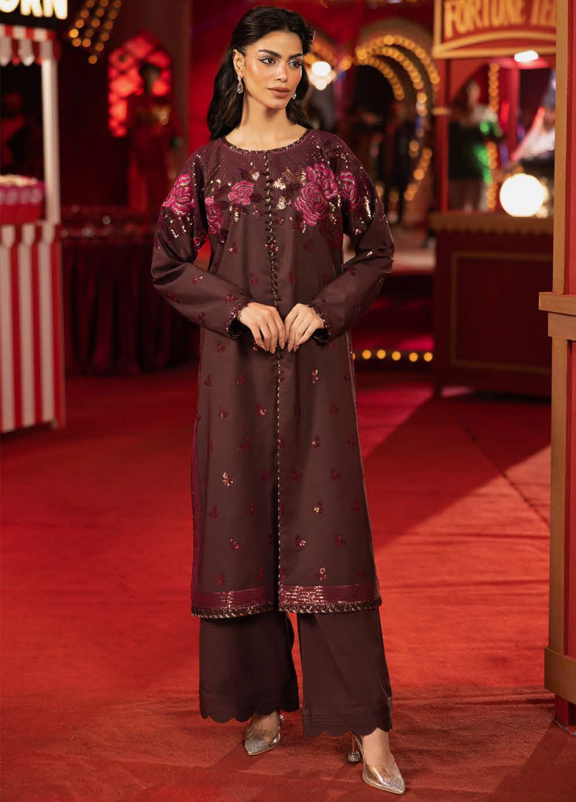 Asim Jofa Luxury Festive Embroidered Silk 2 Piece Unstitched Suit AJ25LFD3 AJLLF-10 Asim Jofa Luxury Festive Embroidered Silk 2 Piece Unstitched Suit AJ25LFD3 AJLLF-10