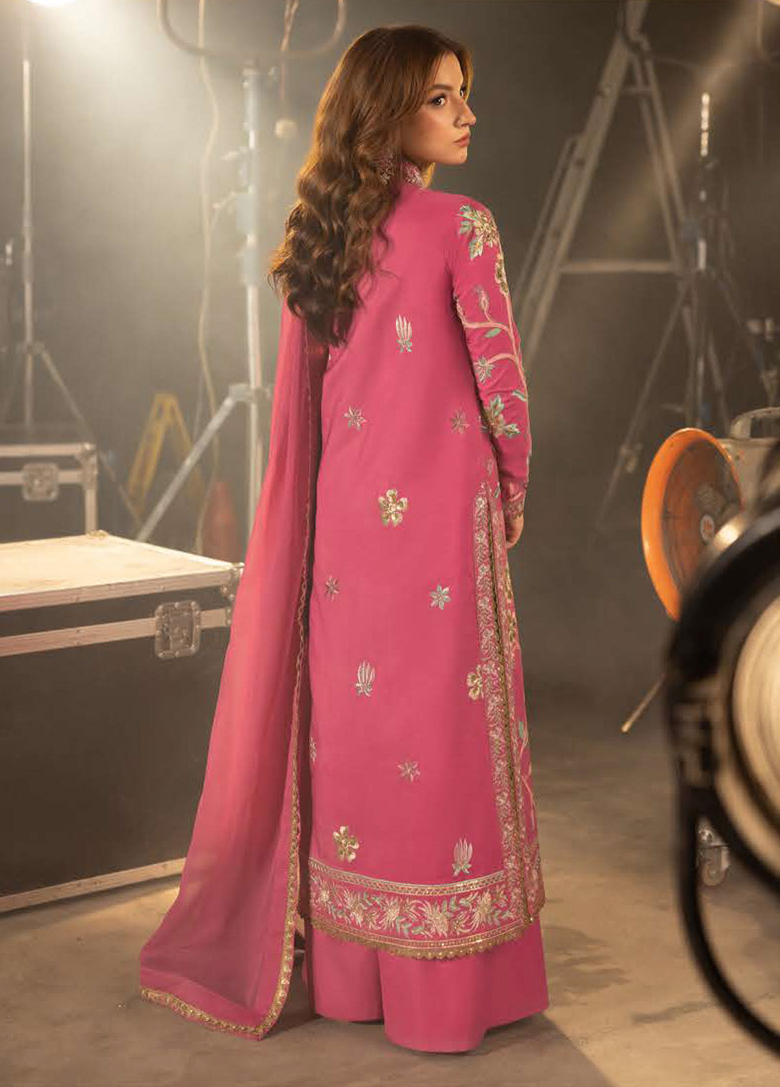Asim Jofa Luxury Festive Embroidered Silk 3 Piece Unstitched Suit AJ25LFD3 AJLLF-15 Asim Jofa Luxury Festive Embroidered Silk 3 Piece Unstitched Suit AJ25LFD3 AJLLF-15