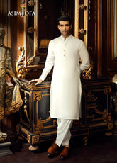 Asim Jofa Men Wash & Wear 2 Piece Stitched Suit AJ24MBP AJMBP-01