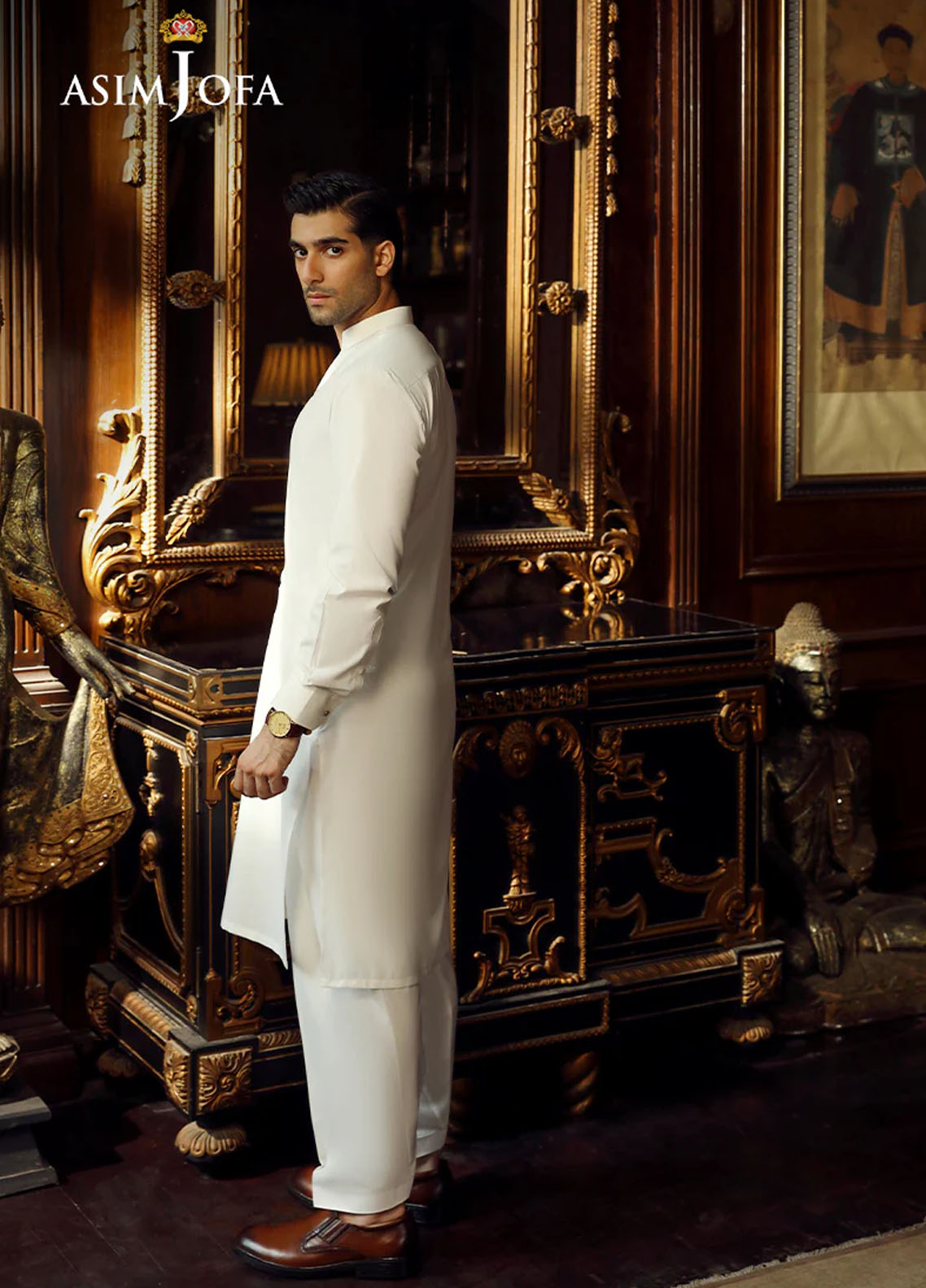 Asim Jofa Men Wash & Wear 2 Piece Stitched Suit AJ24MBP AJMBP-01 Asim Jofa Men Wash & Wear 2 Piece Stitched Suit AJ24MBP AJMBP-01