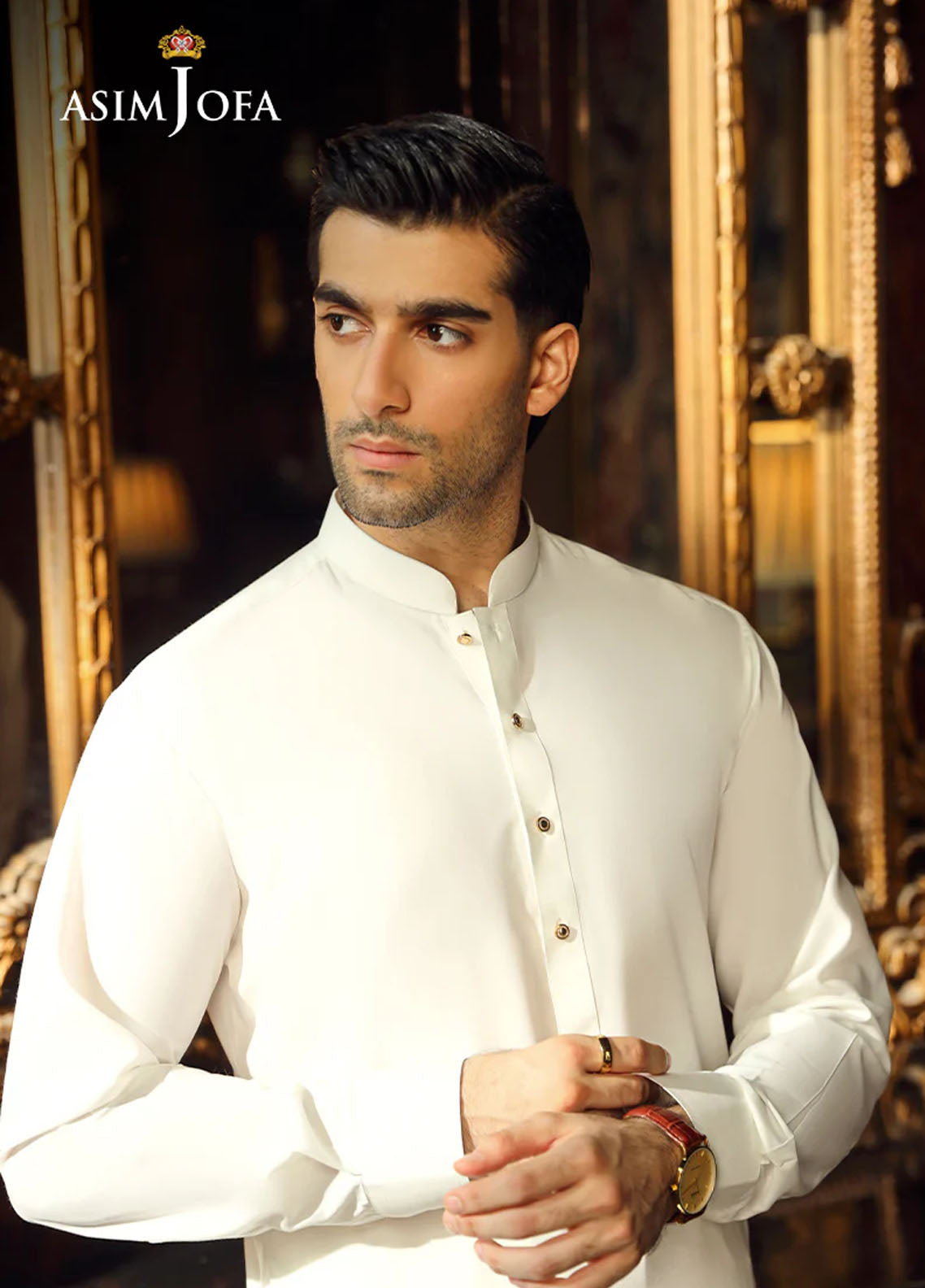 Asim Jofa Men Wash & Wear 2 Piece Stitched Suit AJ24MBP AJMBP-01 Asim Jofa Men Wash & Wear 2 Piece Stitched Suit AJ24MBP AJMBP-01