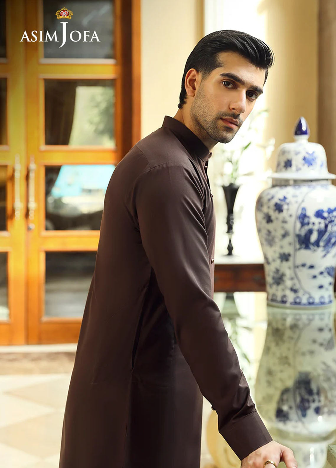 Asim Jofa Men Wash & Wear 2 Piece Stitched Suit AJ24MBP AJMBP-04 Asim Jofa Men Wash & Wear 2 Piece Stitched Suit AJ24MBP AJMBP-04