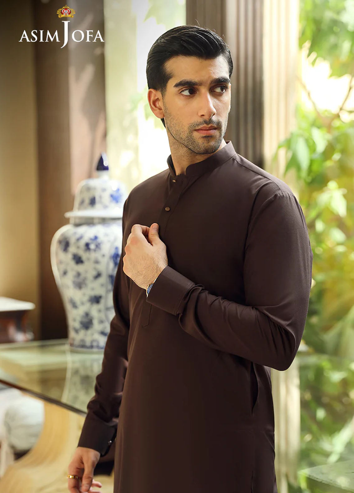 Asim Jofa Men Wash & Wear 2 Piece Stitched Suit AJ24MBP AJMBP-04 Asim Jofa Men Wash & Wear 2 Piece Stitched Suit AJ24MBP AJMBP-04