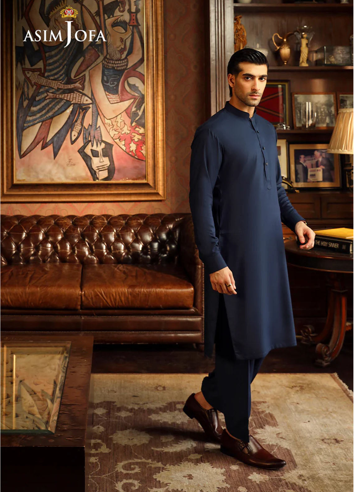 Asim Jofa Men Wash & Wear 2 Piece Stitched Suit AJ24MBP AJMBP-05 Asim Jofa Men Wash & Wear 2 Piece Stitched Suit AJ24MBP AJMBP-05