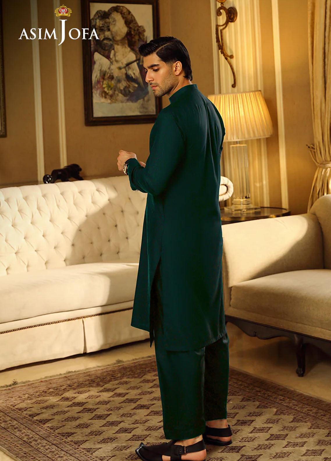 Asim Jofa Men Wash & Wear 2 Piece Stitched Suit AJ24MBP AJMBP-06 Asim Jofa Men Wash & Wear 2 Piece Stitched Suit AJ24MBP AJMBP-06