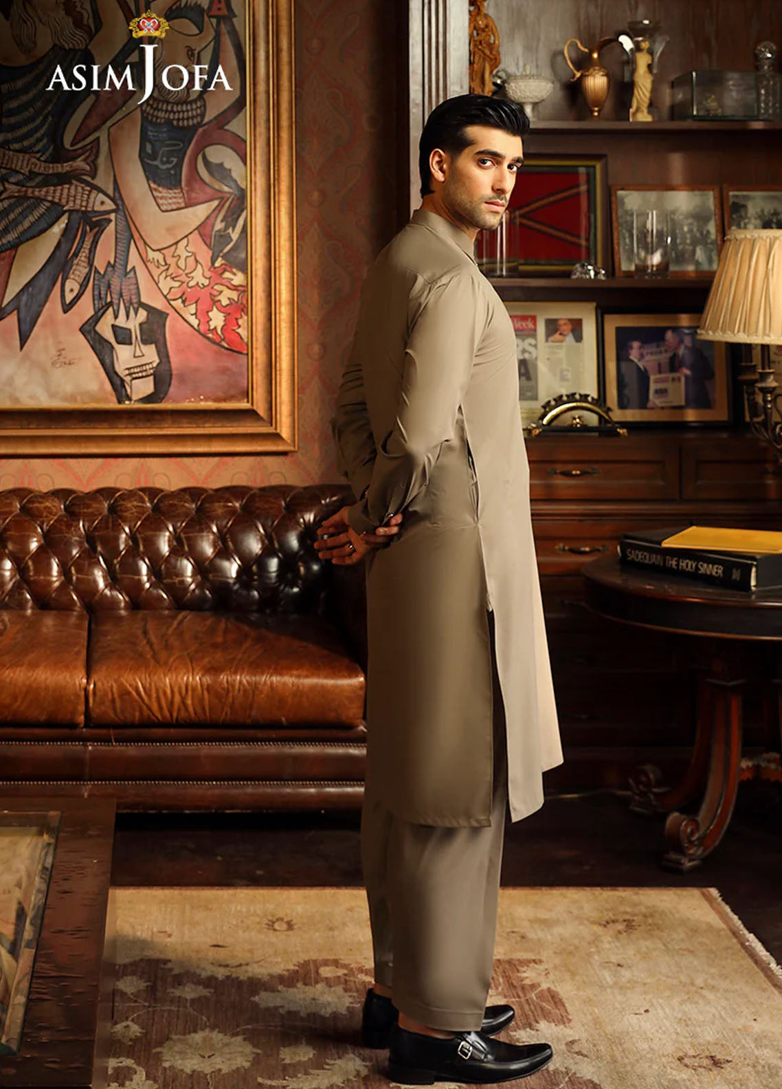 Asim Jofa Men Wash & Wear 2 Piece Stitched Suit AJ24MBP AJMBP-07 Asim Jofa Men Wash & Wear 2 Piece Stitched Suit AJ24MBP AJMBP-07
