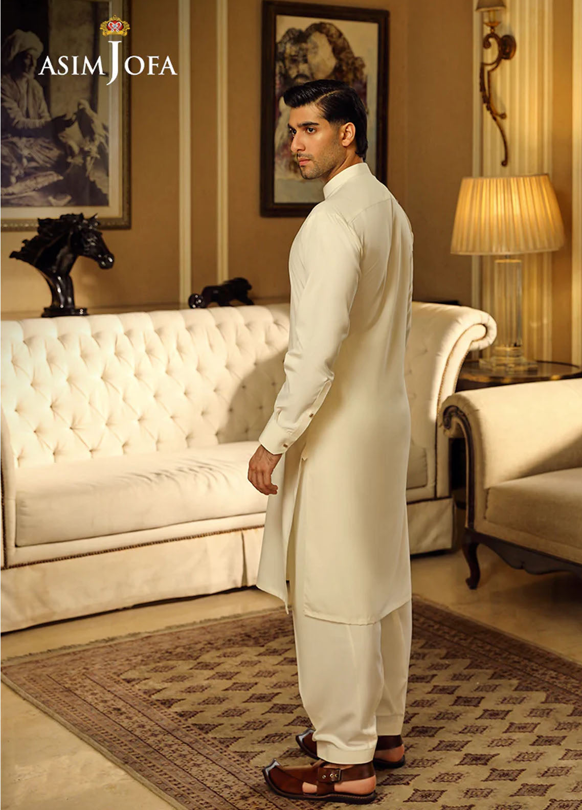 Asim Jofa Men Wash & Wear 2 Piece Stitched Suit AJ24MBP AJMBP-09 Asim Jofa Men Wash & Wear 2 Piece Stitched Suit AJ24MBP AJMBP-09