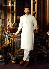 Asim Jofa Men Wash & Wear 2 Piece Unstitched Suit AJ24MB AJMB-01