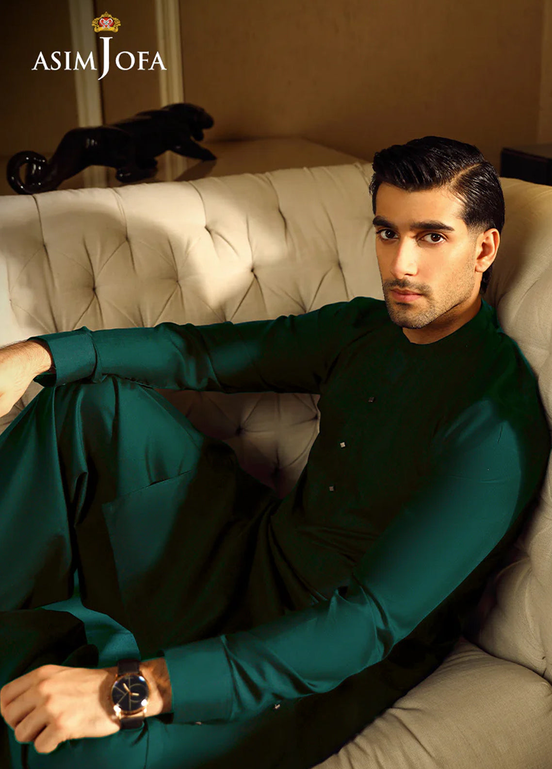 Asim Jofa Men Wash & Wear 2 Piece Unstitched Suit AJ24MB AJMB-06 Asim Jofa Men Wash & Wear 2 Piece Unstitched Suit AJ24MB AJMB-06