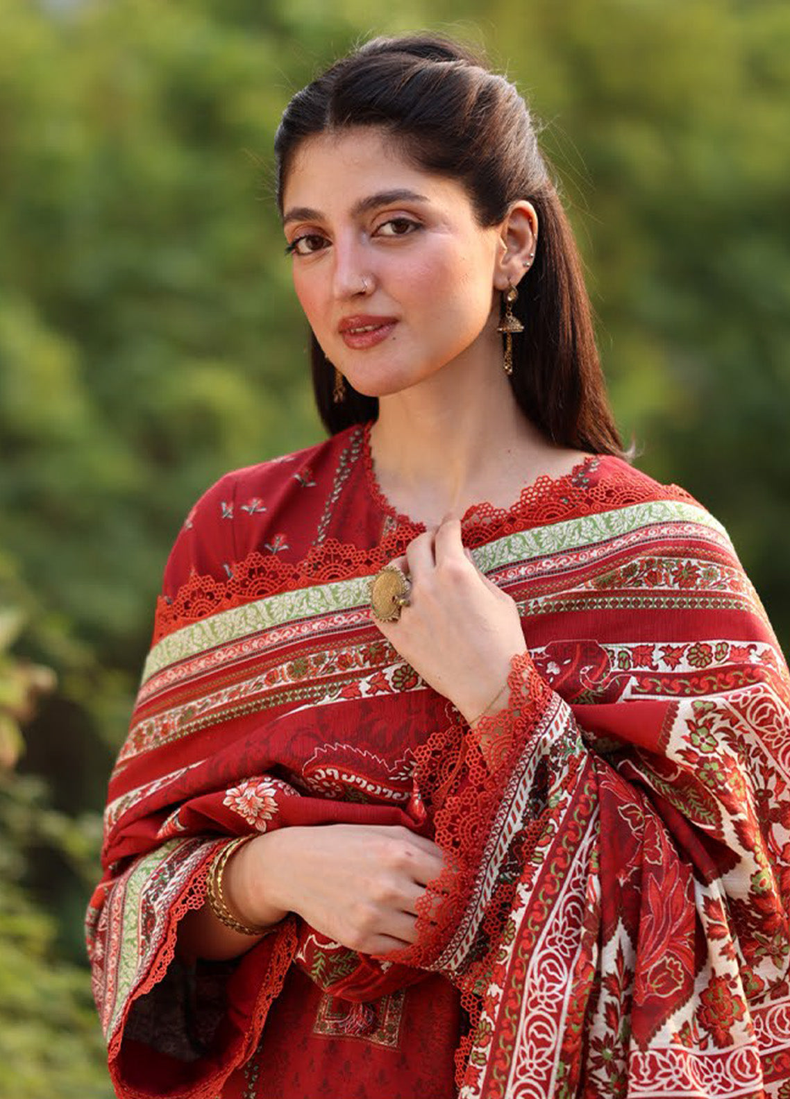 Asim Jofa Printed Khaddar Winter 3 Piece Unstitched Suit AJ24UW AJUW-35 Asim Jofa Printed Khaddar Winter 3 Piece Unstitched Suit AJ24UW AJUW-35