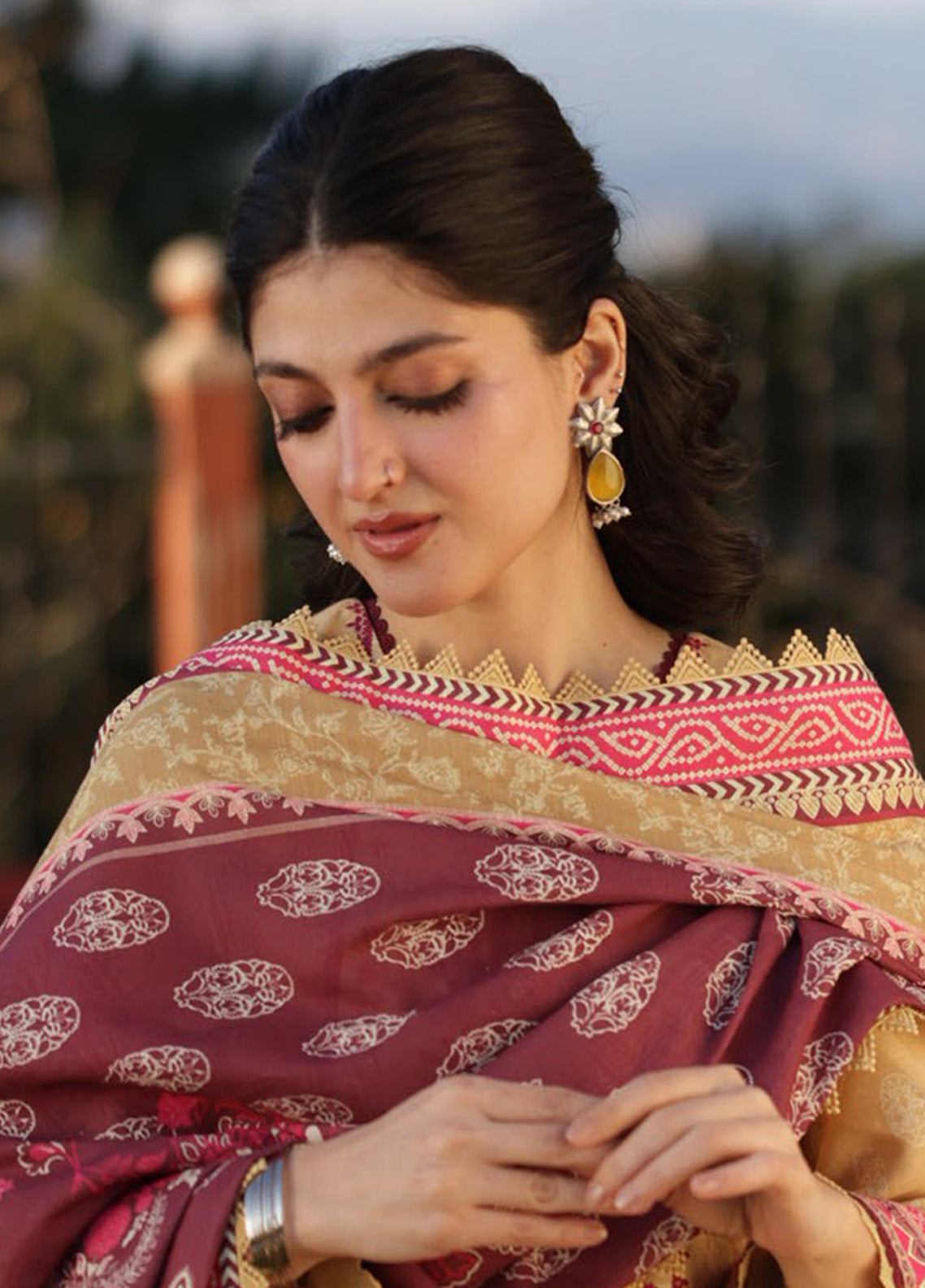 Asim Jofa Printed Khaddar Winter 3 Piece Unstitched Suit AJ24UW AJUW-36 Asim Jofa Printed Khaddar Winter 3 Piece Unstitched Suit AJ24UW AJUW-36