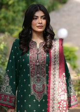 Asim Jofa Printed Khaddar Winter 3 Piece Unstitched Suit AJ24UW AJUW-40