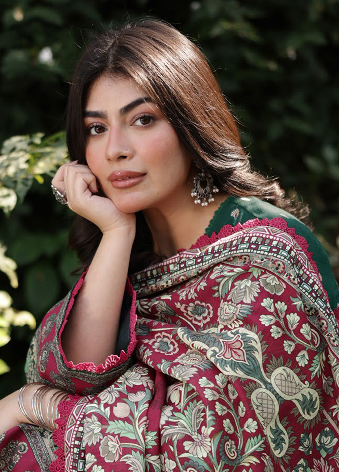 Asim Jofa Printed Khaddar Winter 3 Piece Unstitched Suit AJ24UW AJUW-40 Asim Jofa Printed Khaddar Winter 3 Piece Unstitched Suit AJ24UW AJUW-40