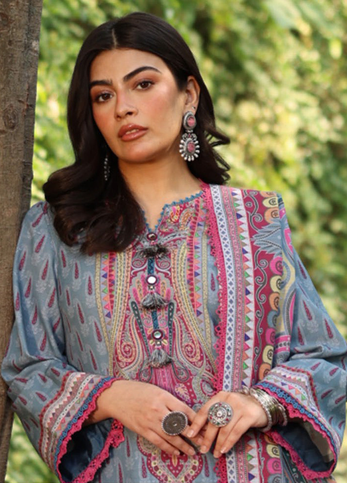 Asim Jofa Printed Khaddar Winter 3 Piece Unstitched Suit AJ24UW AJUW-45 Asim Jofa Printed Khaddar Winter 3 Piece Unstitched Suit AJ24UW AJUW-45