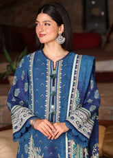 Asim Jofa Printed Khaddar Winter 3 Piece Unstitched Suit AJ24UW AJUW-46