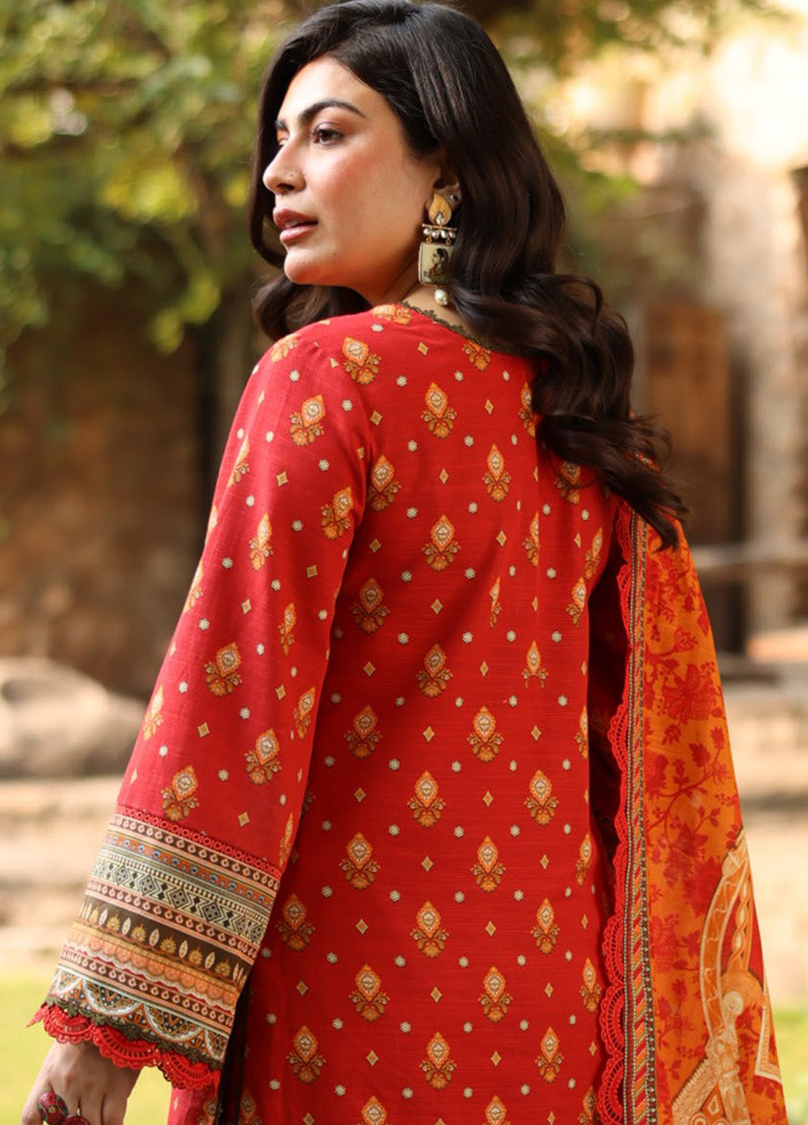 Asim Jofa Printed Khaddar Winter 3 Piece Unstitched Suit AJ24UW AJUW-47 Asim Jofa Printed Khaddar Winter 3 Piece Unstitched Suit AJ24UW AJUW-47