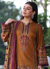 Asim Jofa Printed Viscose Winter 3 Piece Unstitched Suit AJ24UW AJUW-64