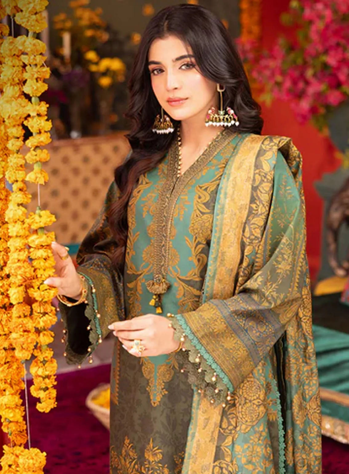 Asra By Asim Jofa Eid Festive Lawn 3 Piece Unstitched Suit AJ24AE AJRA-06 Asra By Asim Jofa Eid Festive Lawn 3 Piece Unstitched Suit AJ24AE AJRA-06