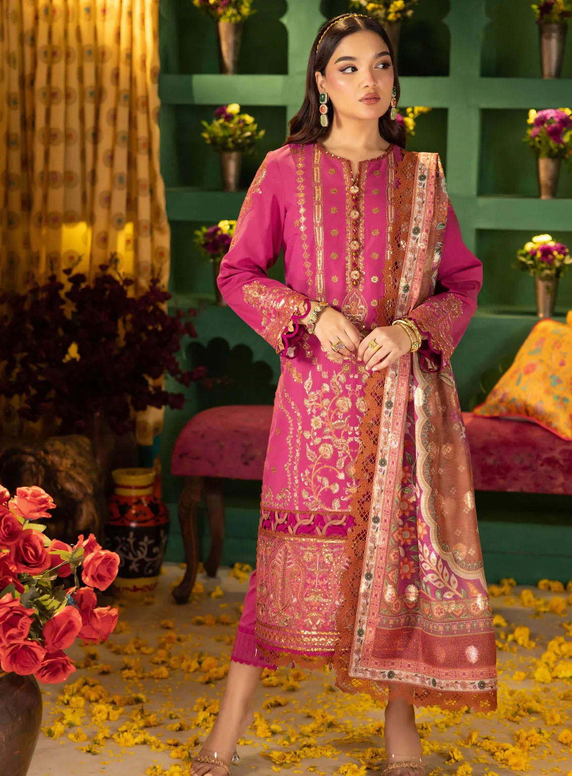 Asra By Asim Jofa Eid Festive Lawn 3 Piece Unstitched Suit AJ24AE AJRA-11 Asra By Asim Jofa Eid Festive Lawn 3 Piece Unstitched Suit AJ24AE AJRA-11