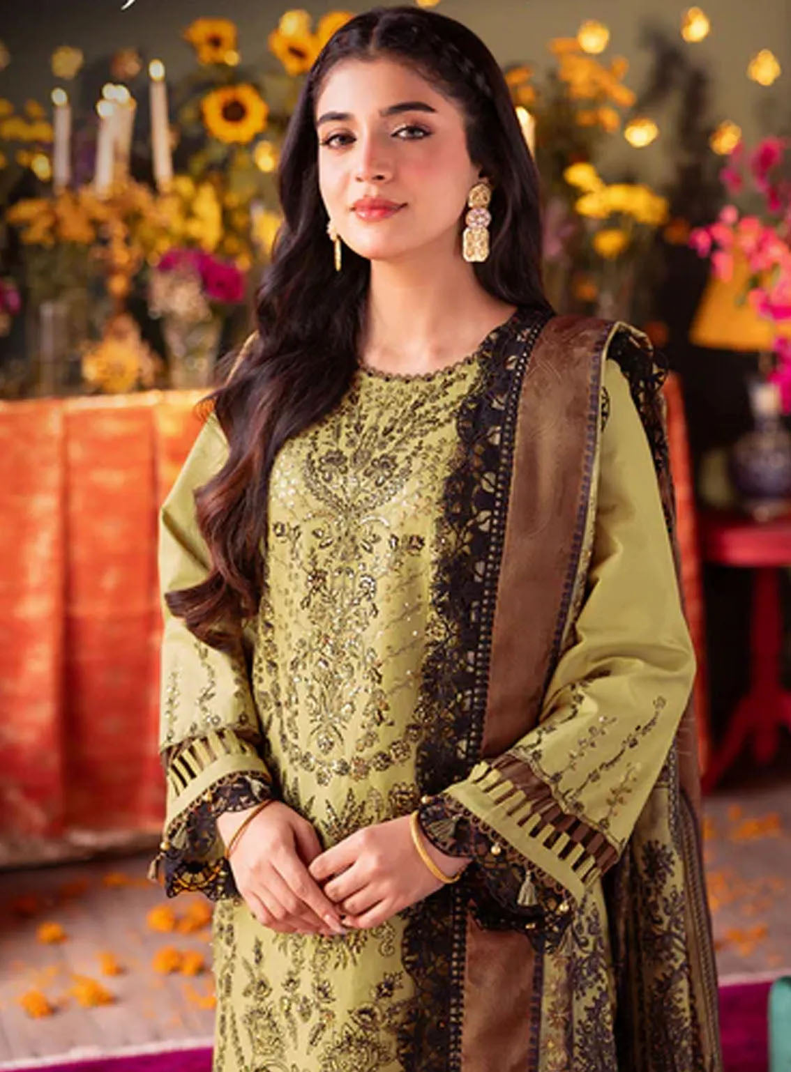 Asra By Asim Jofa Eid Festive Lawn 3 Piece Unstitched Suit AJ24AE AJRA-13 Asra By Asim Jofa Eid Festive Lawn 3 Piece Unstitched Suit AJ24AE AJRA-13
