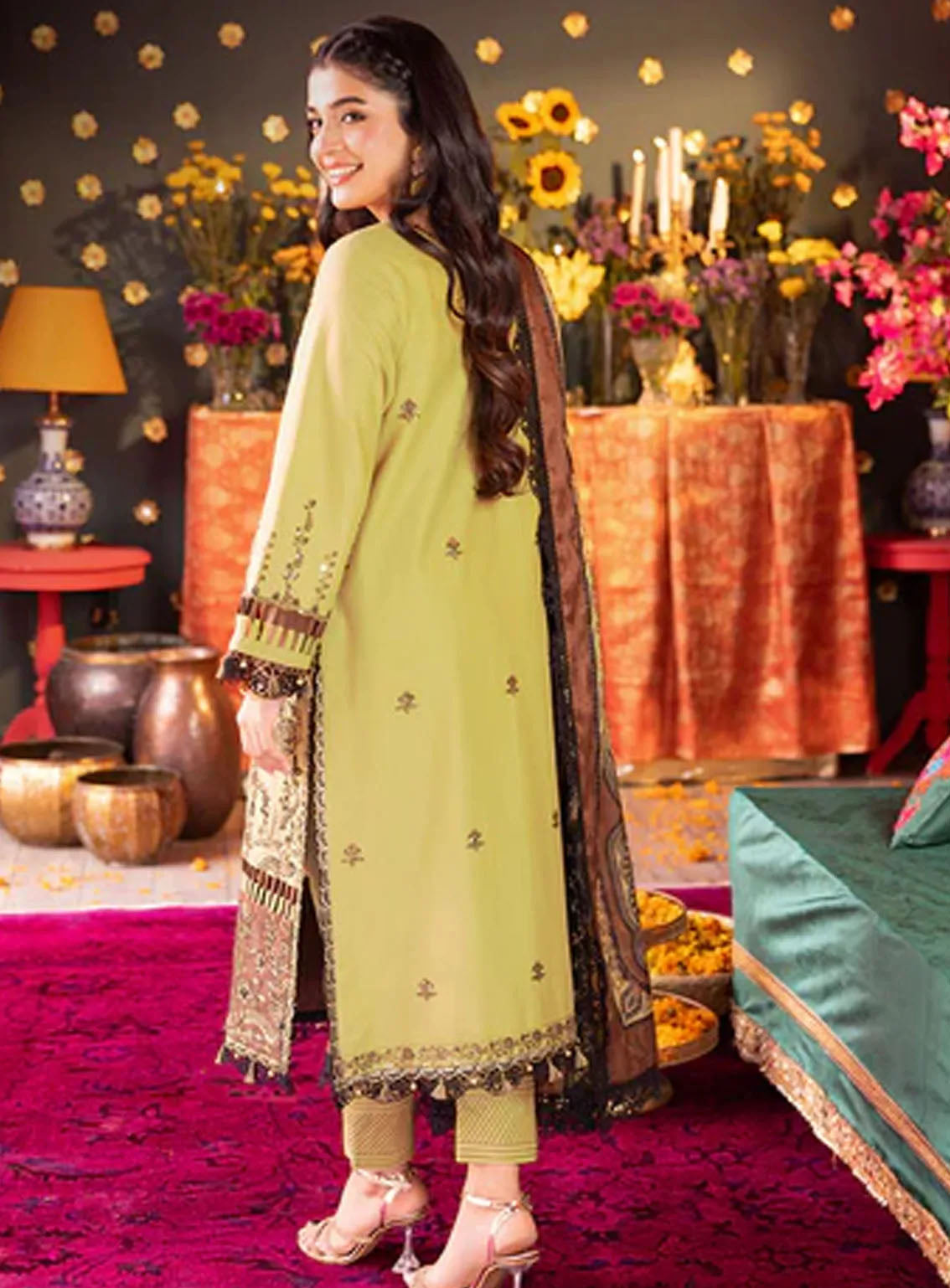 Asra By Asim Jofa Eid Festive Lawn 3 Piece Unstitched Suit AJ24AE AJRA-13 Asra By Asim Jofa Eid Festive Lawn 3 Piece Unstitched Suit AJ24AE AJRA-13