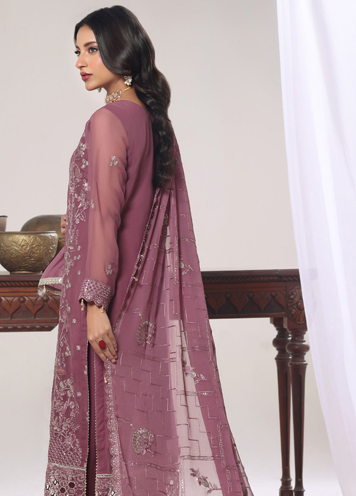 Aura By Soghat Creation Luxury Embroidered Chiffon 3 Piece Unstitched Suit SC26A D-LC-04 Aura By Soghat Creation Luxury Embroidered Chiffon 3 Piece Unstitched Suit SC26A D-LC-04