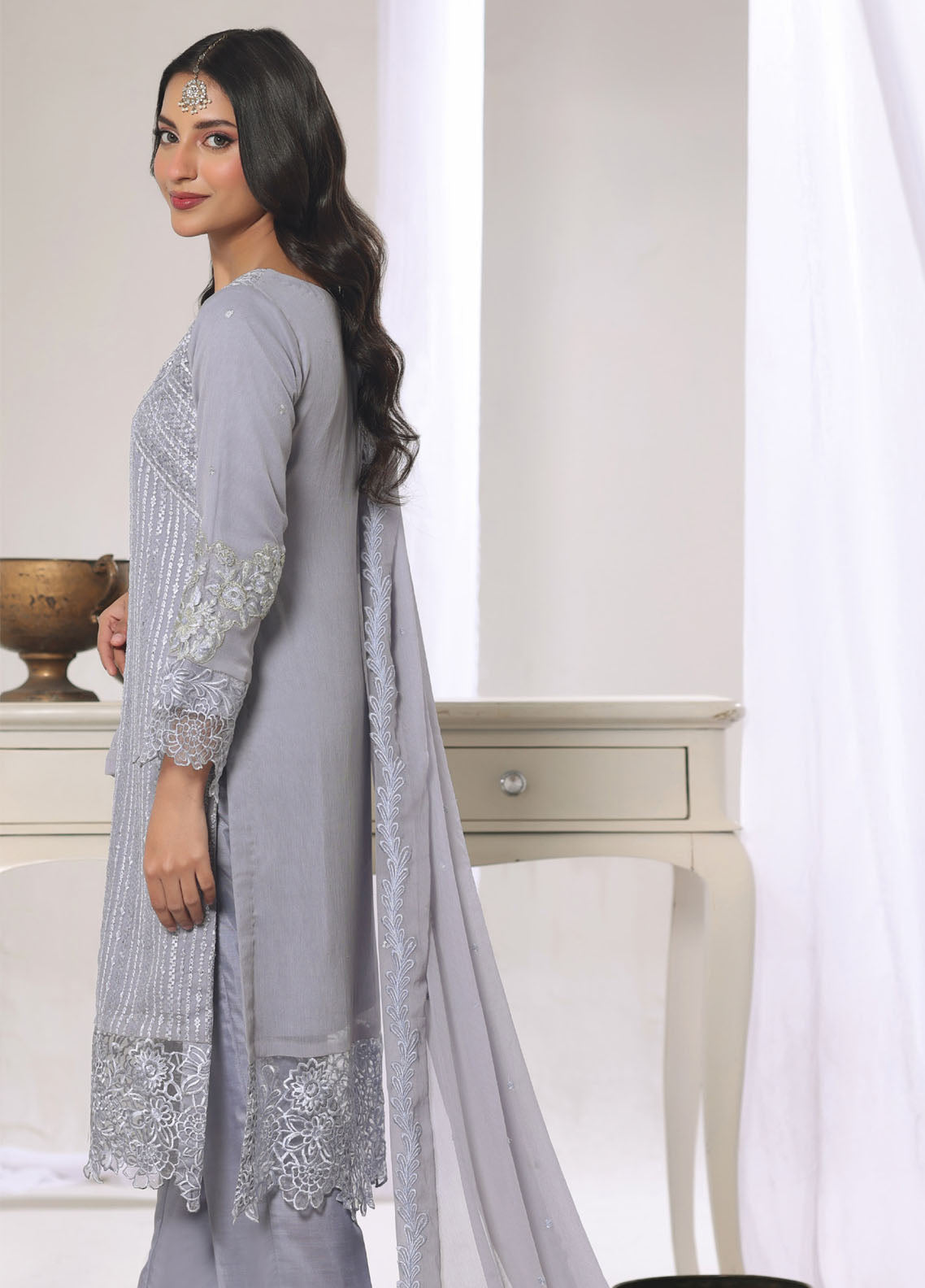 Aura By Soghat Creation Luxury Embroidered Chiffon 3 Piece Unstitched Suit SC26A D-LC-07 Aura By Soghat Creation Luxury Embroidered Chiffon 3 Piece Unstitched Suit SC26A D-LC-07