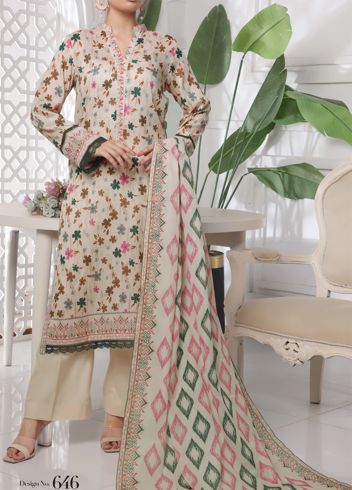 Ayesha Alishba By VS Textile Printed Lawn 3 Piece Unstitched Suit VS25AAPL D-646 Ayesha Alishba By VS Textile Printed Lawn 3 Piece Unstitched Suit VS25AAPL D-646