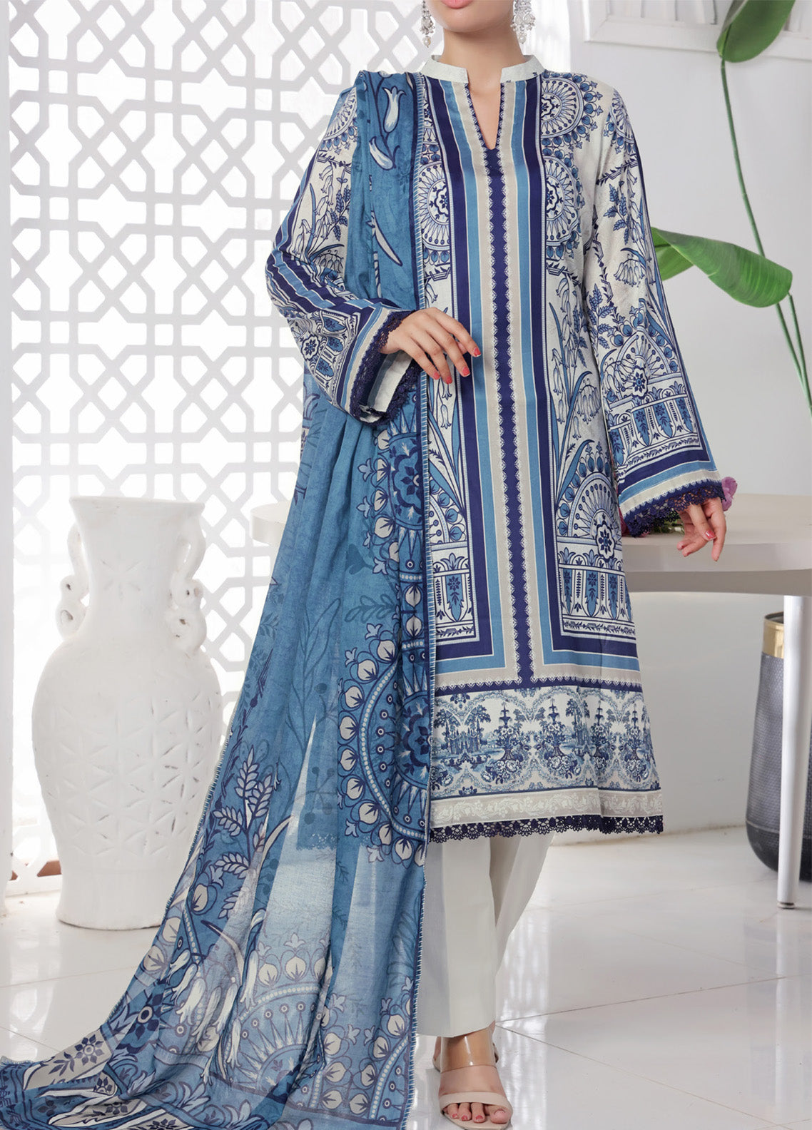 Ayesha Alishba By VS Textile Printed Lawn 3 Piece Unstitched Suit VS25AAPL D-648 Ayesha Alishba By VS Textile Printed Lawn 3 Piece Unstitched Suit VS25AAPL D-648