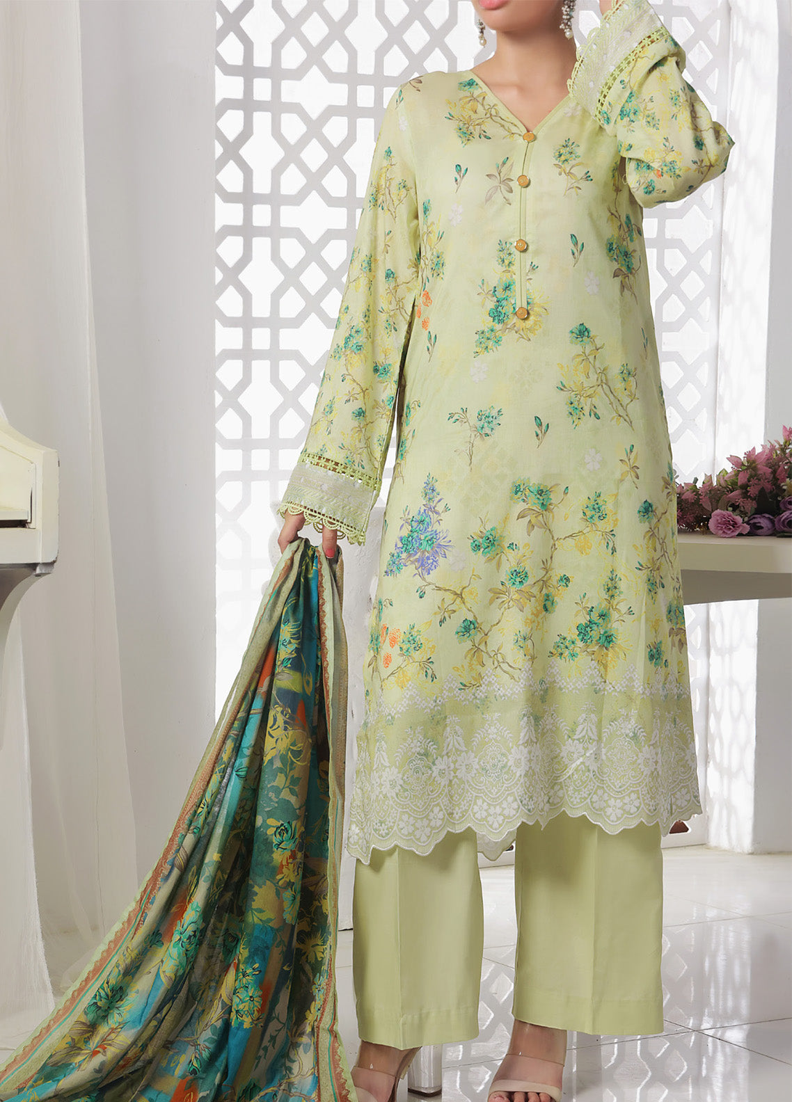 Ayesha Alishba By VS Textile Printed Lawn 3 Piece Unstitched Suit VS25AAPL D-651 Ayesha Alishba By VS Textile Printed Lawn 3 Piece Unstitched Suit VS25AAPL D-651