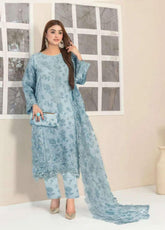 Aylaa By Schick Embroidered Fancy Chiffon 3 Piece Stitched Suit SDH25AV1 D-SEF-01