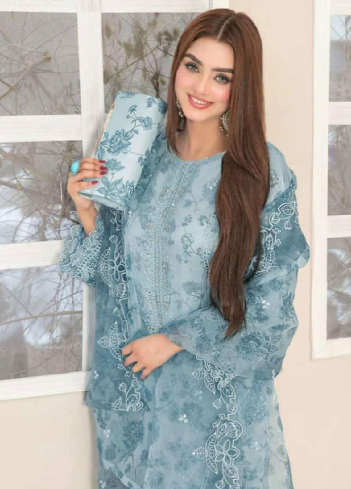 Aylaa By Schick Embroidered Fancy Chiffon 3 Piece Stitched Suit SDH25AV1 D-SEF-01 Aylaa By Schick Embroidered Fancy Chiffon 3 Piece Stitched Suit SDH25AV1 D-SEF-01