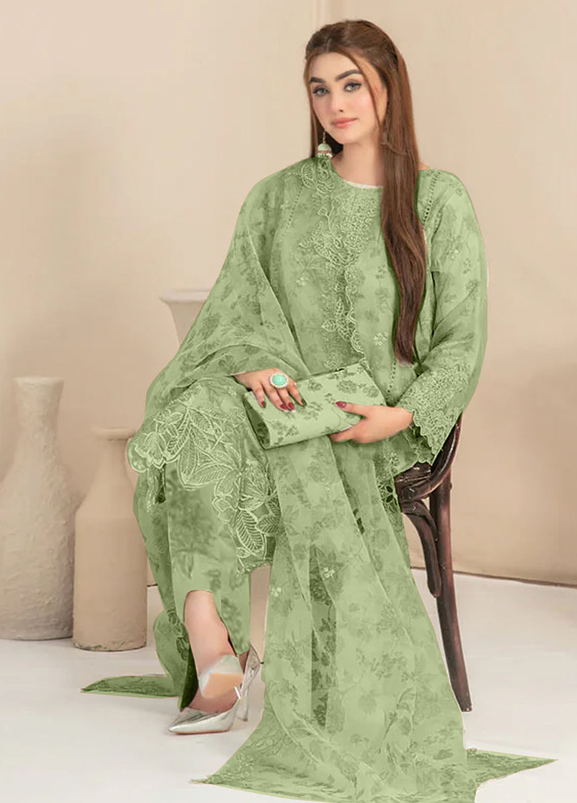 Aylaa By Schick Embroidered Fancy Chiffon 3 Piece Stitched Suit SDH25AV1 D-SEF-03 Aylaa By Schick Embroidered Fancy Chiffon 3 Piece Stitched Suit SDH25AV1 D-SEF-03
