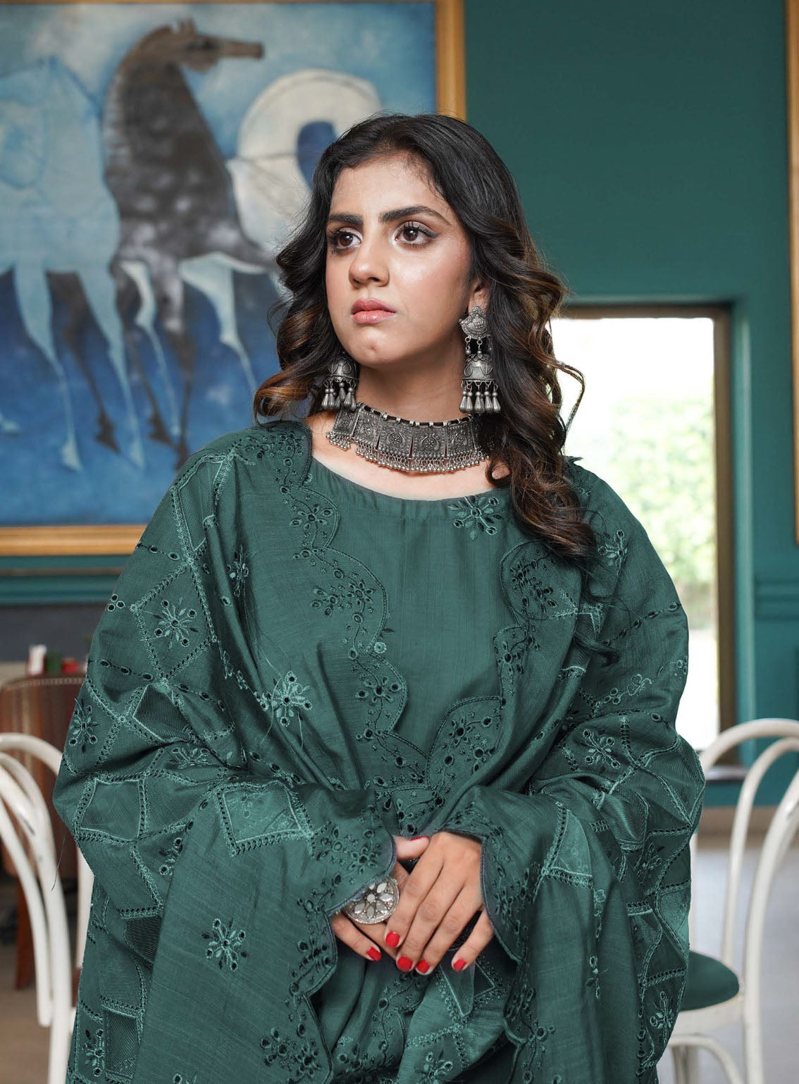 Ayzal By Mian Rafiq Doriya Embroidered Lawn 3 Piece Unstitched Suit MR24A DCL-02 Ayzal By Mian Rafiq Doriya Embroidered Lawn 3 Piece Unstitched Suit MR24A DCL-02
