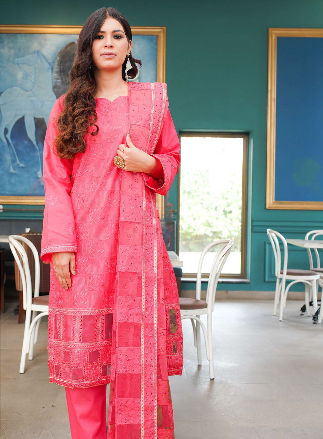 Ayzal By Mian Rafiq Doriya Embroidered Lawn 3 Piece Unstitched Suit MR24A DCL-06 Ayzal By Mian Rafiq Doriya Embroidered Lawn 3 Piece Unstitched Suit MR24A DCL-06