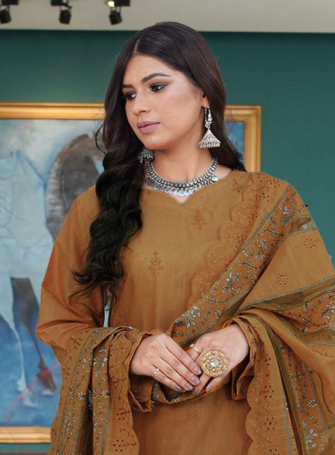 Ayzal By Mian Rafiq Doriya Embroidered Lawn 3 Piece Unstitched Suit MR24A DCL-07 Ayzal By Mian Rafiq Doriya Embroidered Lawn 3 Piece Unstitched Suit MR24A DCL-07