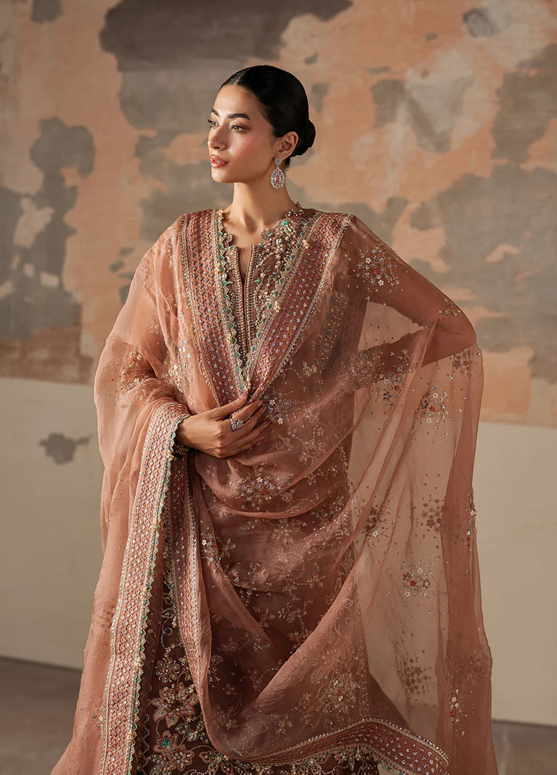 Ayzel By Afrozeh Ayzel By Afrozeh Solaris Embroidered Organza 3 Piece Unstitched Suit AF25ASWF D-02 Ayzel By Afrozeh Ayzel By Afrozeh Solaris Embroidered Organza 3 Piece Unstitched Suit AF25ASWF D-02