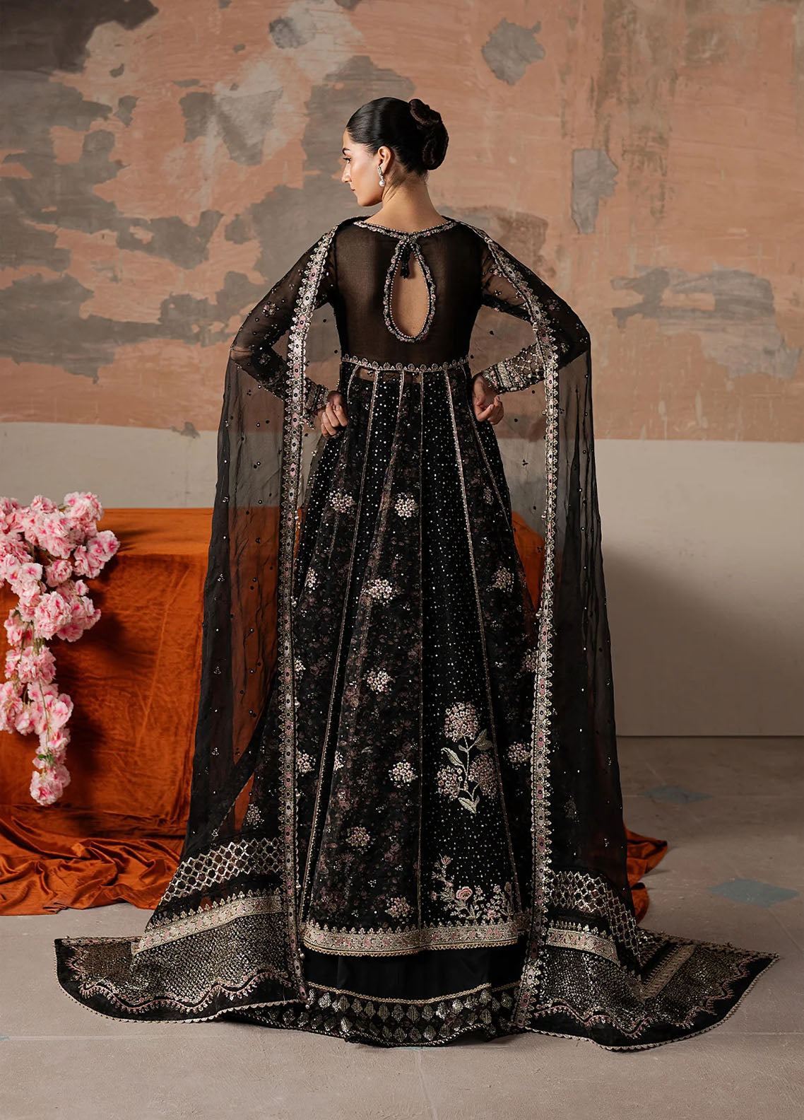 Ayzel By Afrozeh Solaris Embroidered Organza 3 Piece Unstitched Suit AF25ASWF D-07 Ayzel By Afrozeh Solaris Embroidered Organza 3 Piece Unstitched Suit AF25ASWF D-07