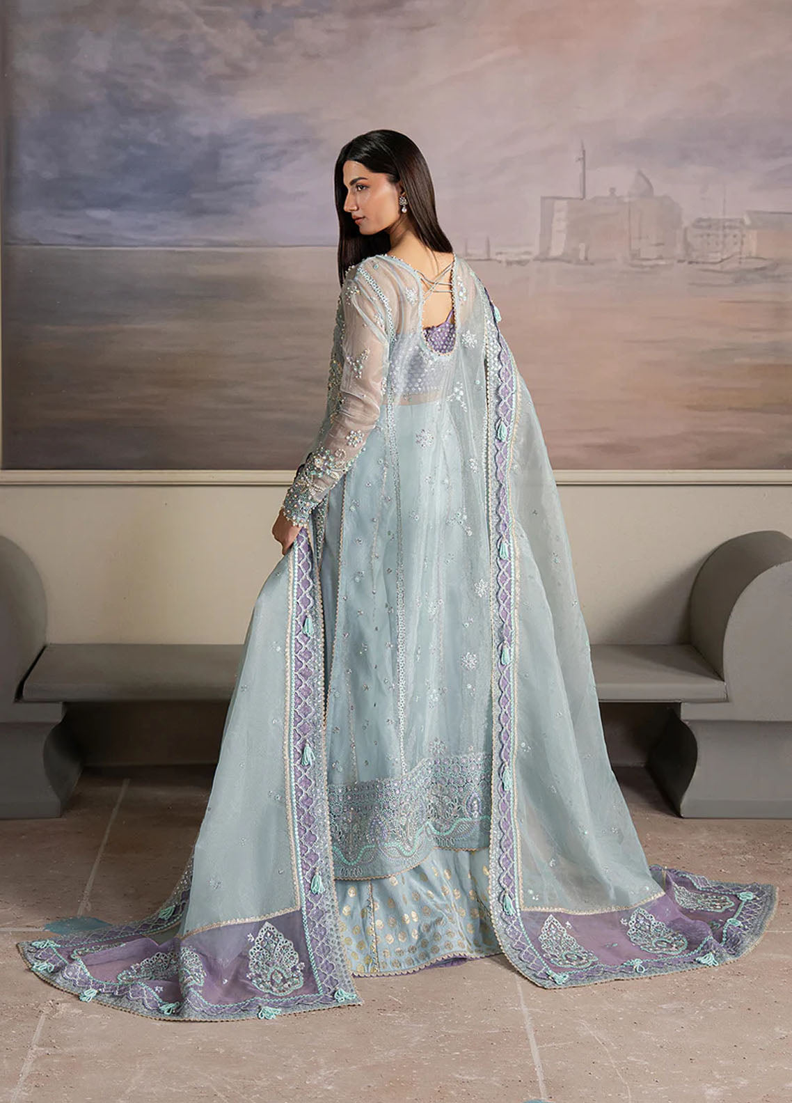 Ayzel By Afrozeh Ayzel By Afrozeh Solaris Embroidered Organza 3 Piece Unstitched Suit AF25ASWF D-10 Ayzel By Afrozeh Ayzel By Afrozeh Solaris Embroidered Organza 3 Piece Unstitched Suit AF25ASWF D-10