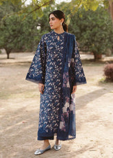 Ayzel By Afrozeh Core Embroidered Lawn 3 Piece Unstitched Suit AF24ACLV2 D-08 EVANA