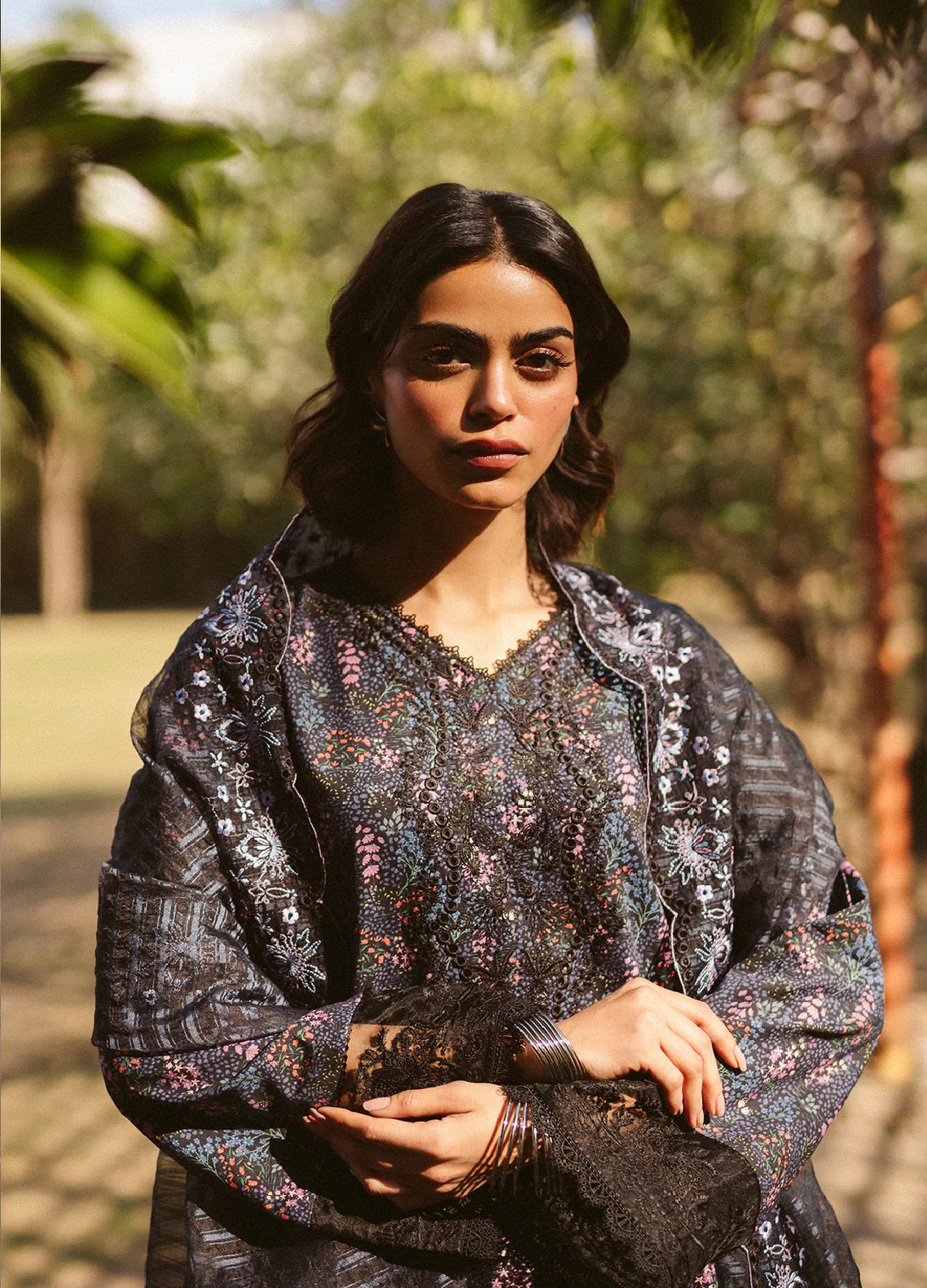 Ayzel By Afrozeh Core Embroidered Lawn 3 Piece Unstitched Suit AF24ACLV2 D-09 AZIEL Ayzel By Afrozeh Core Embroidered Lawn 3 Piece Unstitched Suit AF24ACLV2 D-09 AZIEL