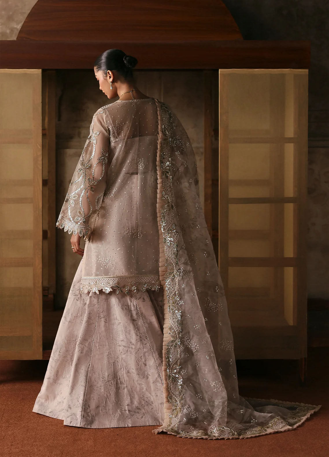 Ayzel By Afrozeh Kaashvi Embroidered Organza 3 Piece Unstitched Suit AF25KW D-02 NEYSA Ayzel By Afrozeh Kaashvi Embroidered Organza 3 Piece Unstitched Suit AF25KW D-02 NEYSA