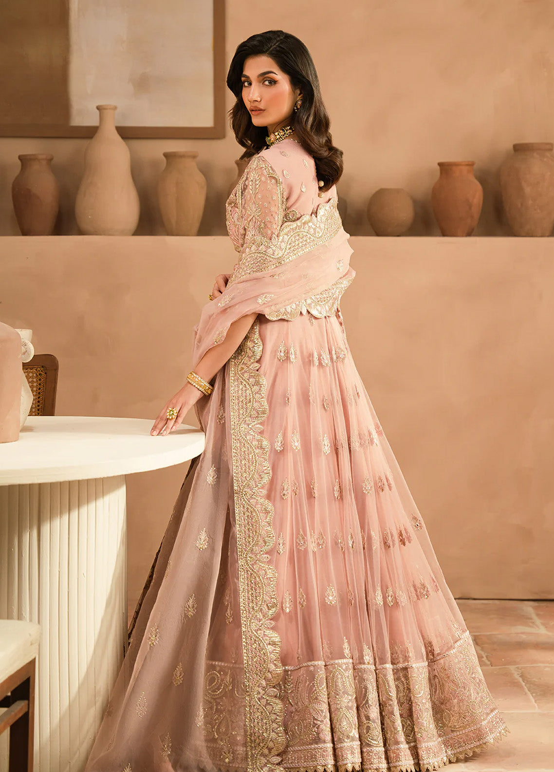 Ayzel By Afrozeh Panache Embroidered Net 3 Piece Unstitched Suit AF24PF D-01 JELENA Ayzel By Afrozeh Panache Embroidered Net 3 Piece Unstitched Suit AF24PF D-01 JELENA